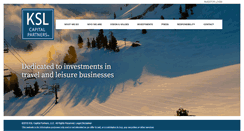 Desktop Screenshot of kslcapital.com